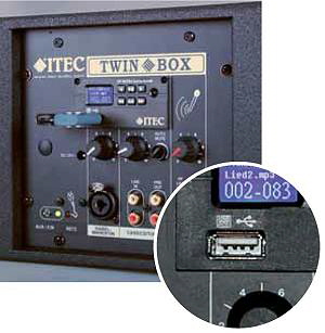 ITEC TWIN BOX USB PLAYER 01 300 X ITEC TWIN BOX USB PLAYER 01 300 X