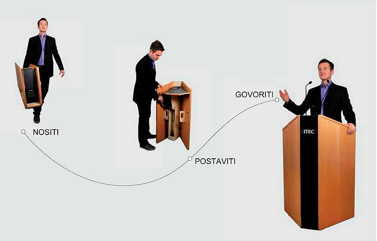 PULT NOSITI POSTAVITI GOVORITI   777 X